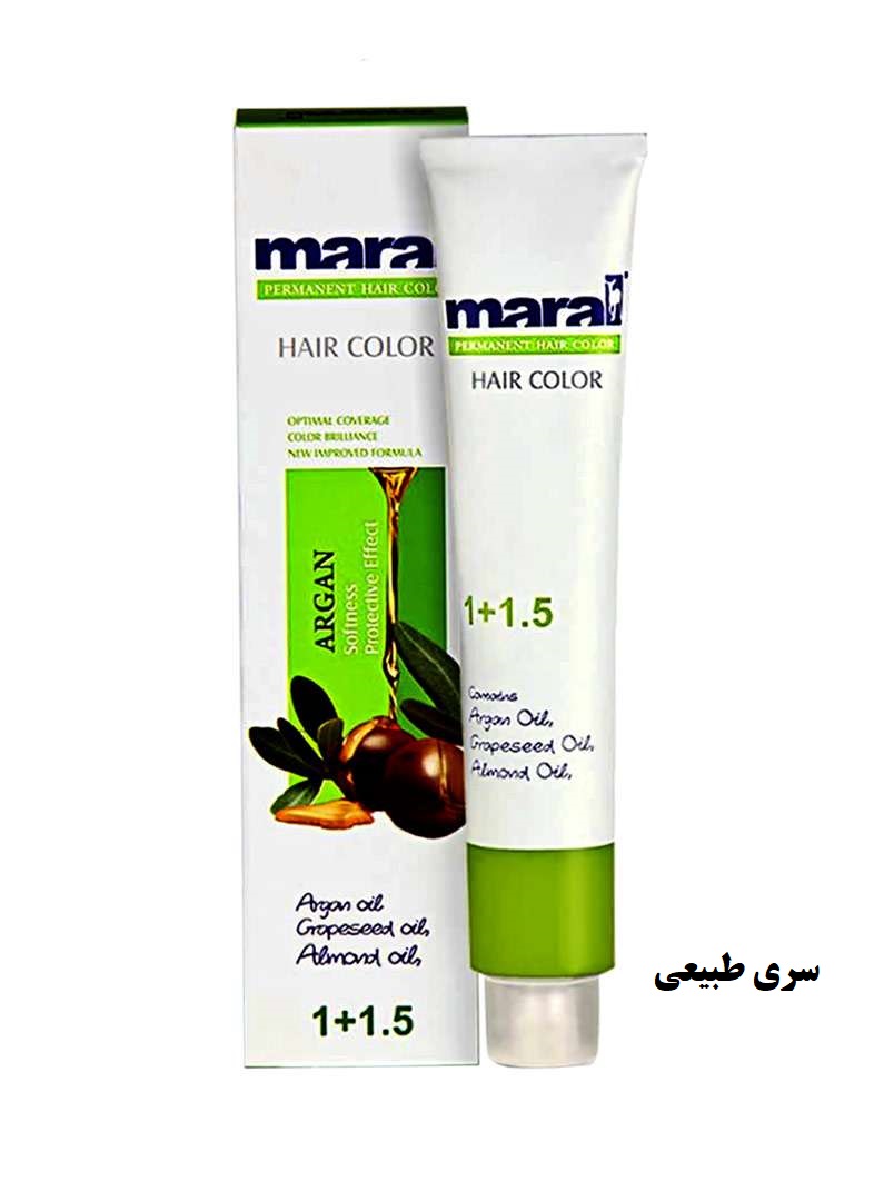 رنگ مو  مشکی شماره 1 مارال  100 میلی لیتر